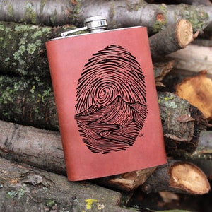 Matraz de cuero personalizado, matraz de novios, matraz grabado, matraz de cadera, matraz personalizado, matraz monogramado, matraz para novios, matraz de novio