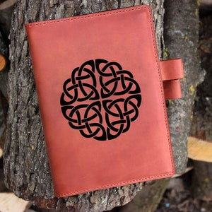 Refillable A5 Leather notebook, Leather journal cover, Leather Travel Journal, Distressed Aged Leather Notebook, A5 sized notebook