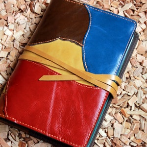 Handcrafted Leather Notebook Cover, Personalized Leather Notebook Cover A5, Custom Journal Cover A5, Leather Cover Case, Leather Book Cover