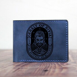 Odin portemonnee, Keltische portemonnee, Viking portemonnee, Personaliseer Odin portemonnee, Gegraveerde lederen portemonnee