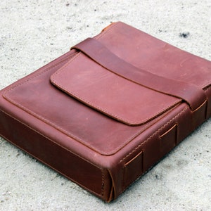 Bolso de hombre, regalo de novio, bandolera simple, cartera de cuero marrón, bolso unisex, regalo para hombres, cuero genuino, bolso de cuero fino, bolso de retrato