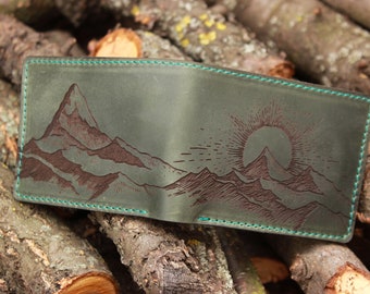 Mens leather wallet bifold, mens leather wallet personalized,  mens genuine leather bifold wallet, mens genuine leather wallet, mens bifold