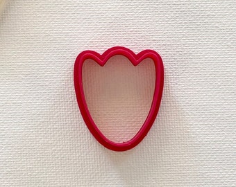 Organic Tulip Polymer Clay Cutter (style 3)