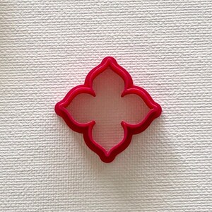 Quatrefoil Polymer Clay Cutter (style 2)