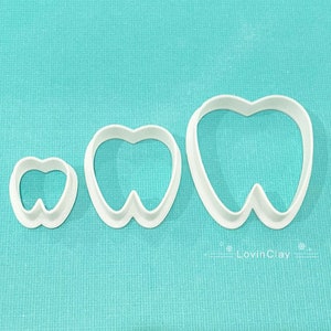 Tooth Polymer Clay Cutter (style 1)