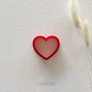 Heart Polymer Clay Cutter (Style 1)