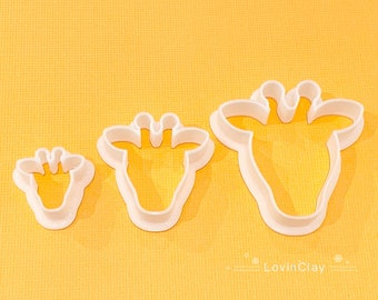 Giraffe Polymer Clay Cutter
