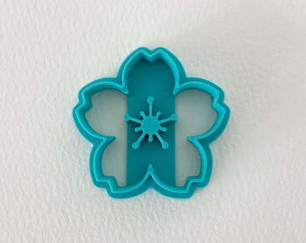 Cherry Blossom Sakura Polymer Clay Cutter (Style 2)