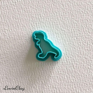 T Rex Polymer Clay Cutters, Dinosaur Clay Cutter (style 2)