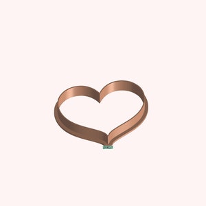 Heart Polymer Clay Cutter (style 4)