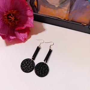 Gypsy Chic  orecchini pendenti total black