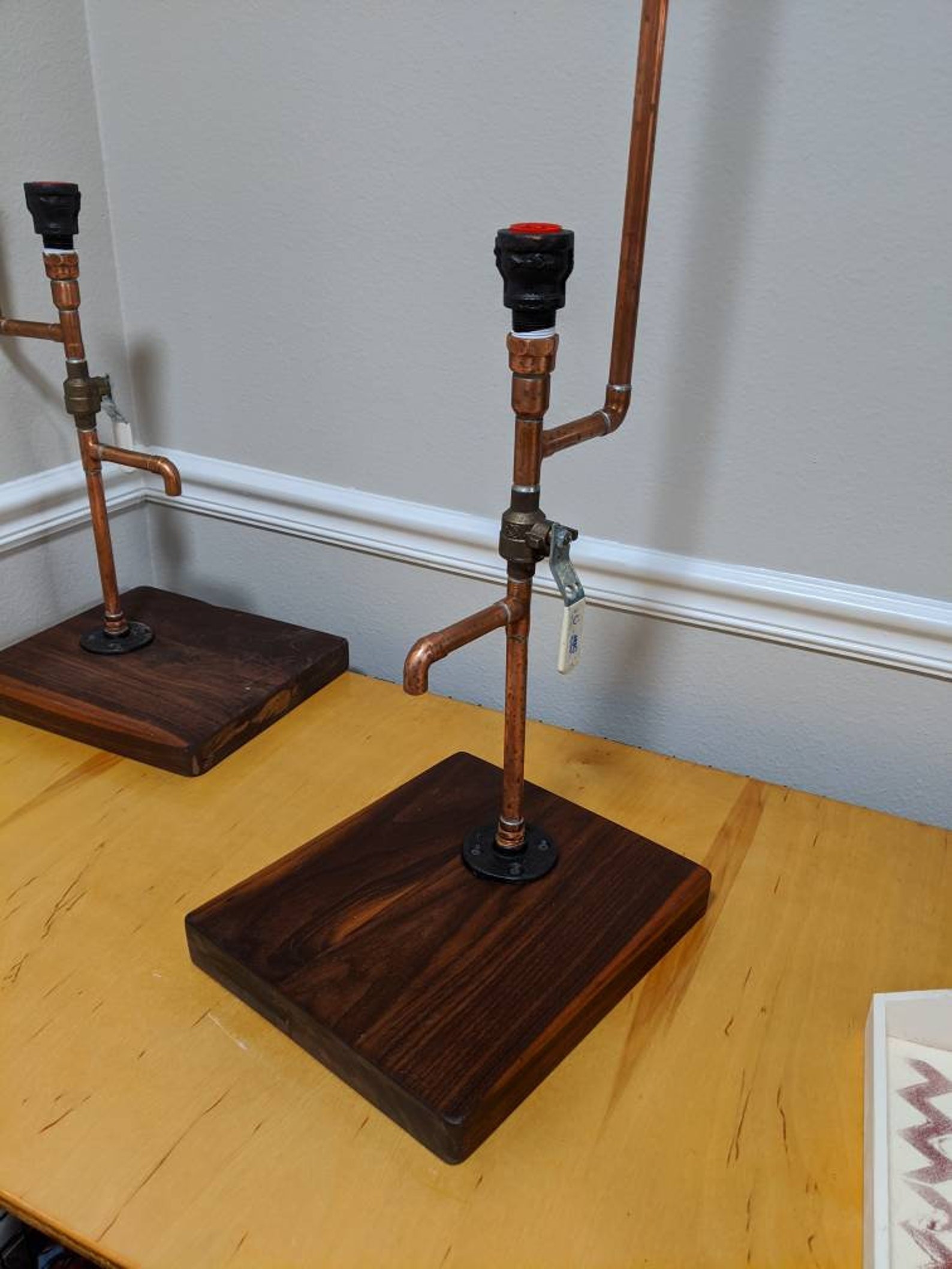 Industrial Copper Pipe Beverage Dispenser Etsy