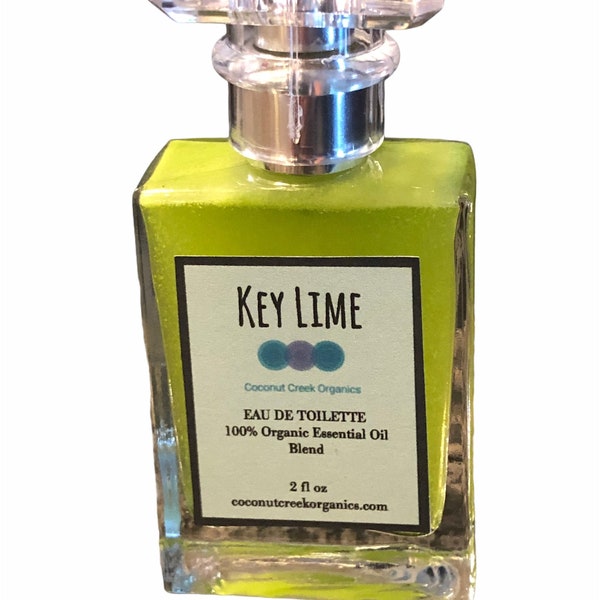 Key Lime Organic Essential Oil Perfume