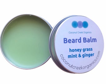 Mint Honey Grass Beard Balm