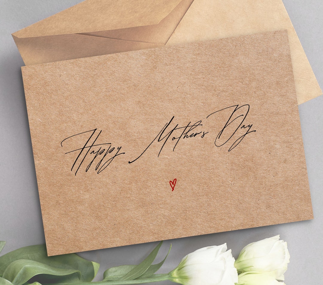 Happy Mothers Day Mothers Day Cards for Mummy Mothers Day Card Mum Card ...