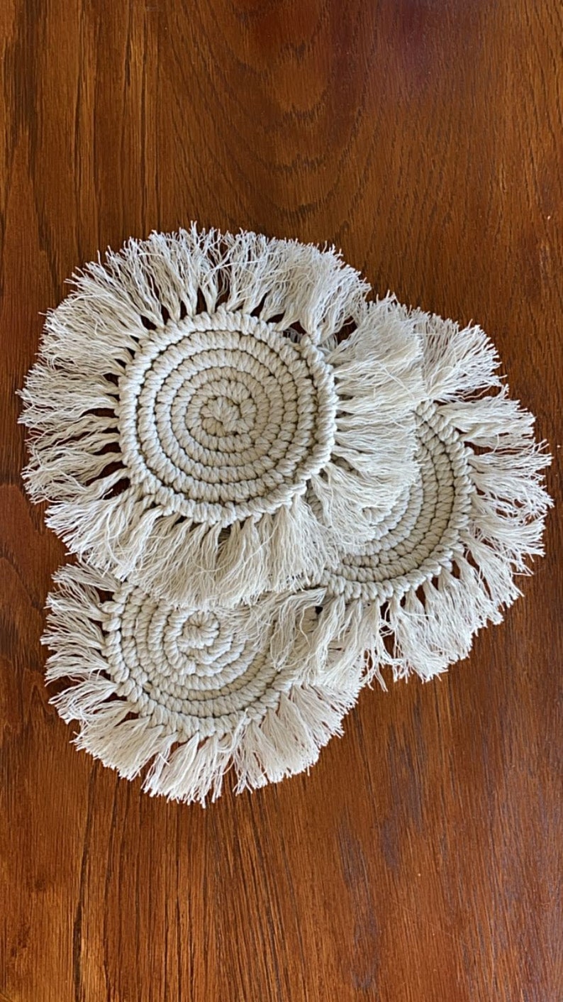 Boho Coasters Etsy
