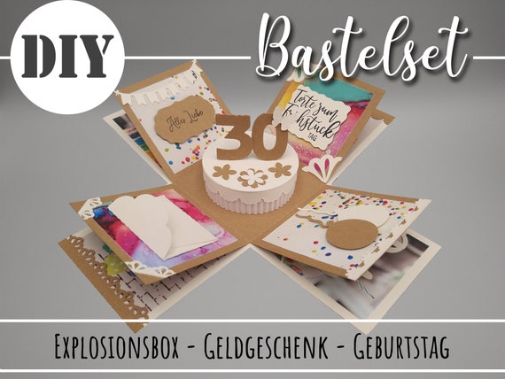Gift Tag - Kraft Birthday Burst Gift Tag - Kraft Birthday Burst