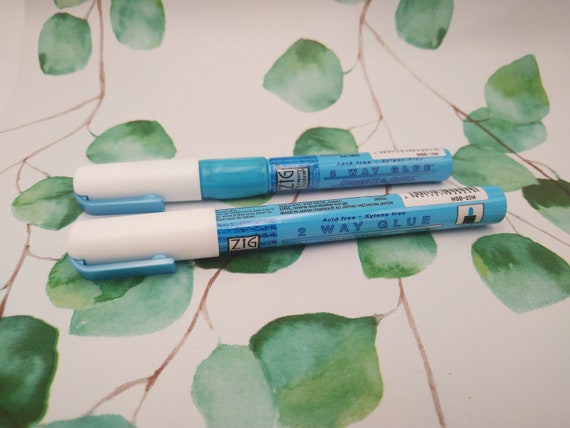 Kuretake Dual Action Klebestift, Klein