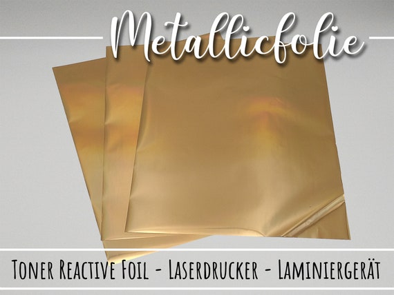 How to foil on cardstock - Foiling paper - adhesive foil - wedding