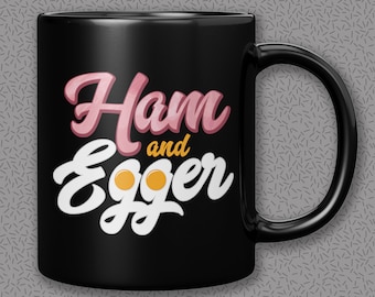 Ham and Egger Mug - 11 oz & 15 oz - Bobby Heenan