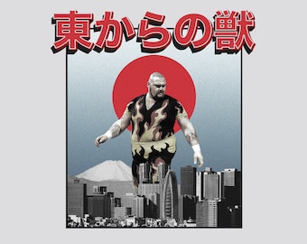 Bam Bam Bigelow Tokyo - T-Shirt - Pro Wrestling