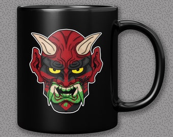 The Great Muta Oni Mug - 11 oz & 15 oz - Keiji Muto
