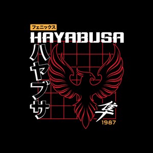 Hayabusa Firebird - T-Shirt - Hoodie - Pro Wrestling - New Release