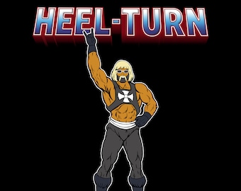 Heel Turn T-Shirt - Hoodie - Pro Wrestling - He Man Hulk Hogan