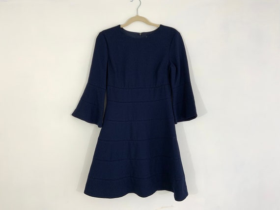 Vintage Trina Turk Navy Blue Dress; Vintage Trina… - image 4