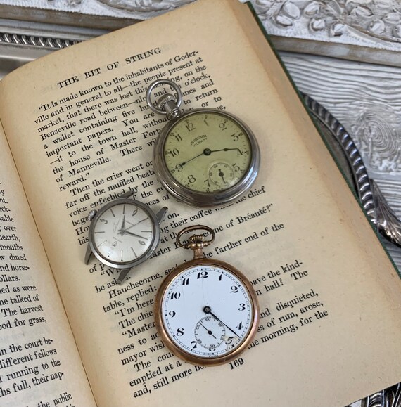 old pocket watch face