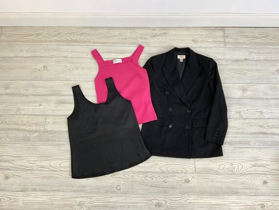 Vintage Women's Clothing Lot Vintage Talbots Blazer Vintage Casual Corner  Annex Top Vintage Black Slip Tank Top 90s Women's Lot MAE -  Canada