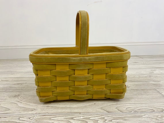 Vintage Basket Purse; Vintage Monogrammed Basket;… - image 7