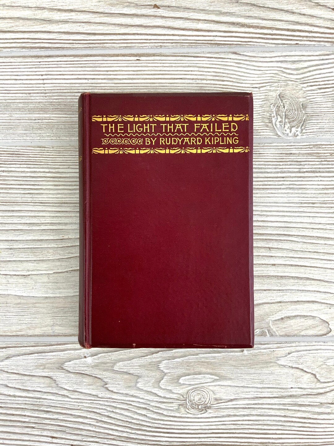 The Light That Failed Rudyard Kipling Copyrighted 1890 MAE Etsy