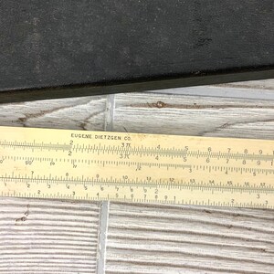 Vintage Eugene Dietzen Draftsman Ruler Vintage Maniphase Ruler 50s ...