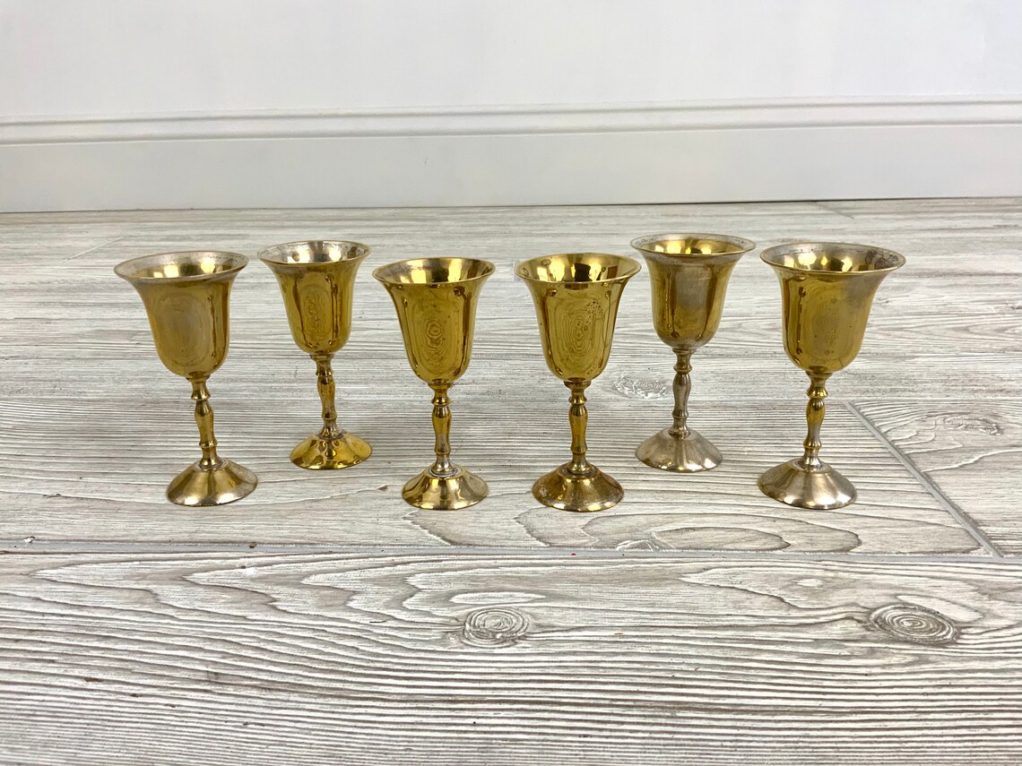 Vintage EPNS Cordial Cups Vintage Silver Cordial Cups Silver Etsy