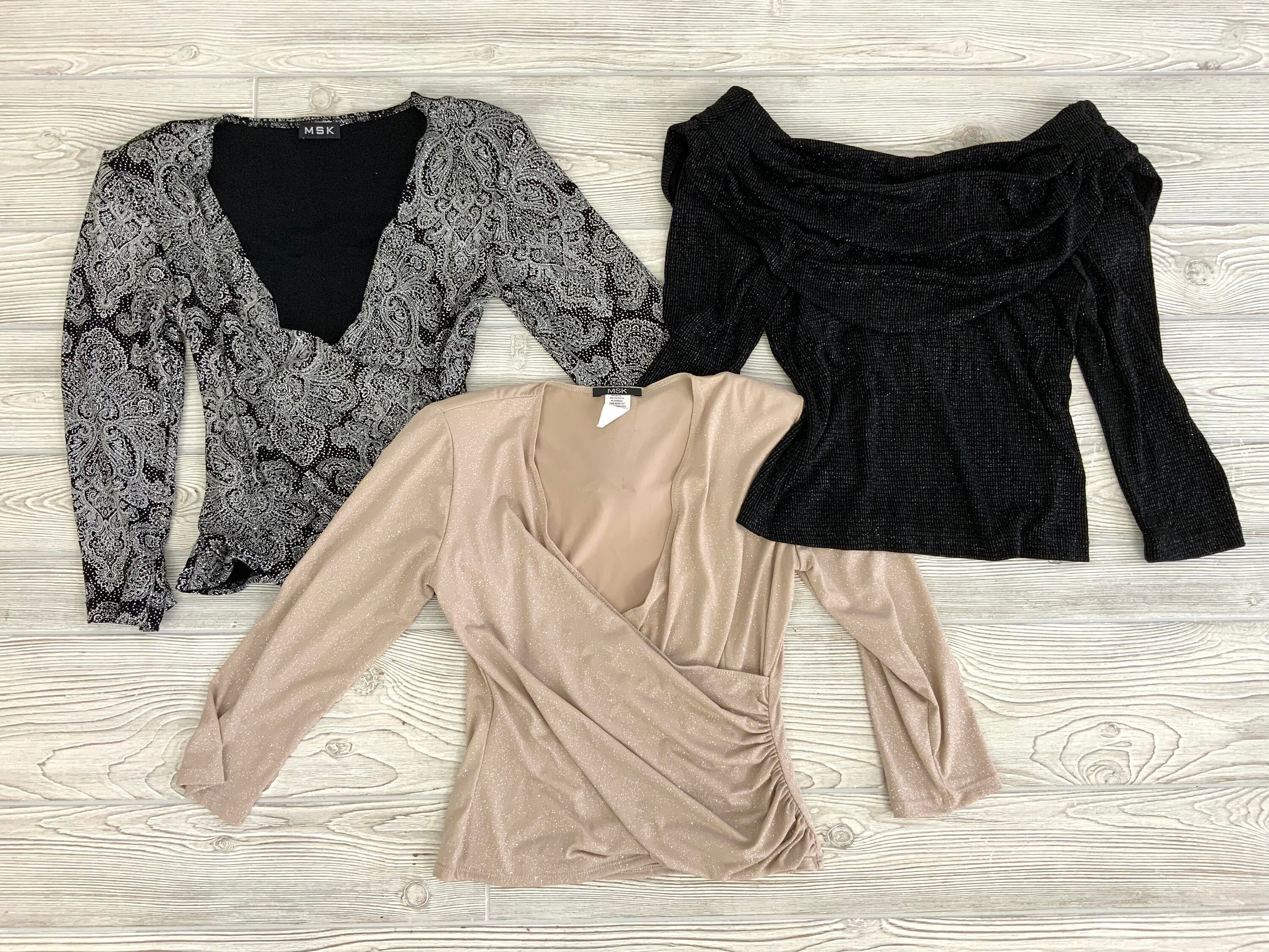 Vintage MSK Womens Blouse Lot Vintage 