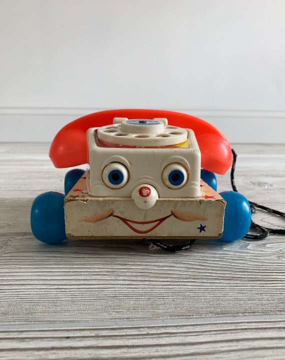  Fisher Price Classics Retro Chatter Phone : Toys & Games