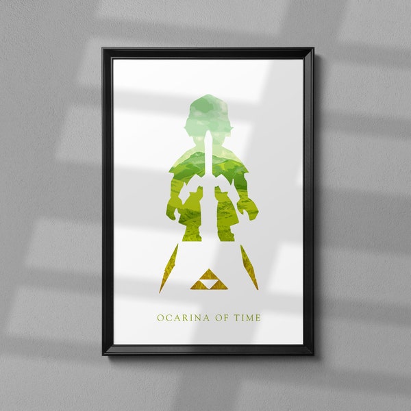 Ocarina of Time Art Etsy