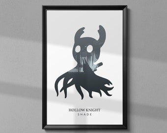 HOLLOW KNIGHT Inspired - Shade Art Print Poster