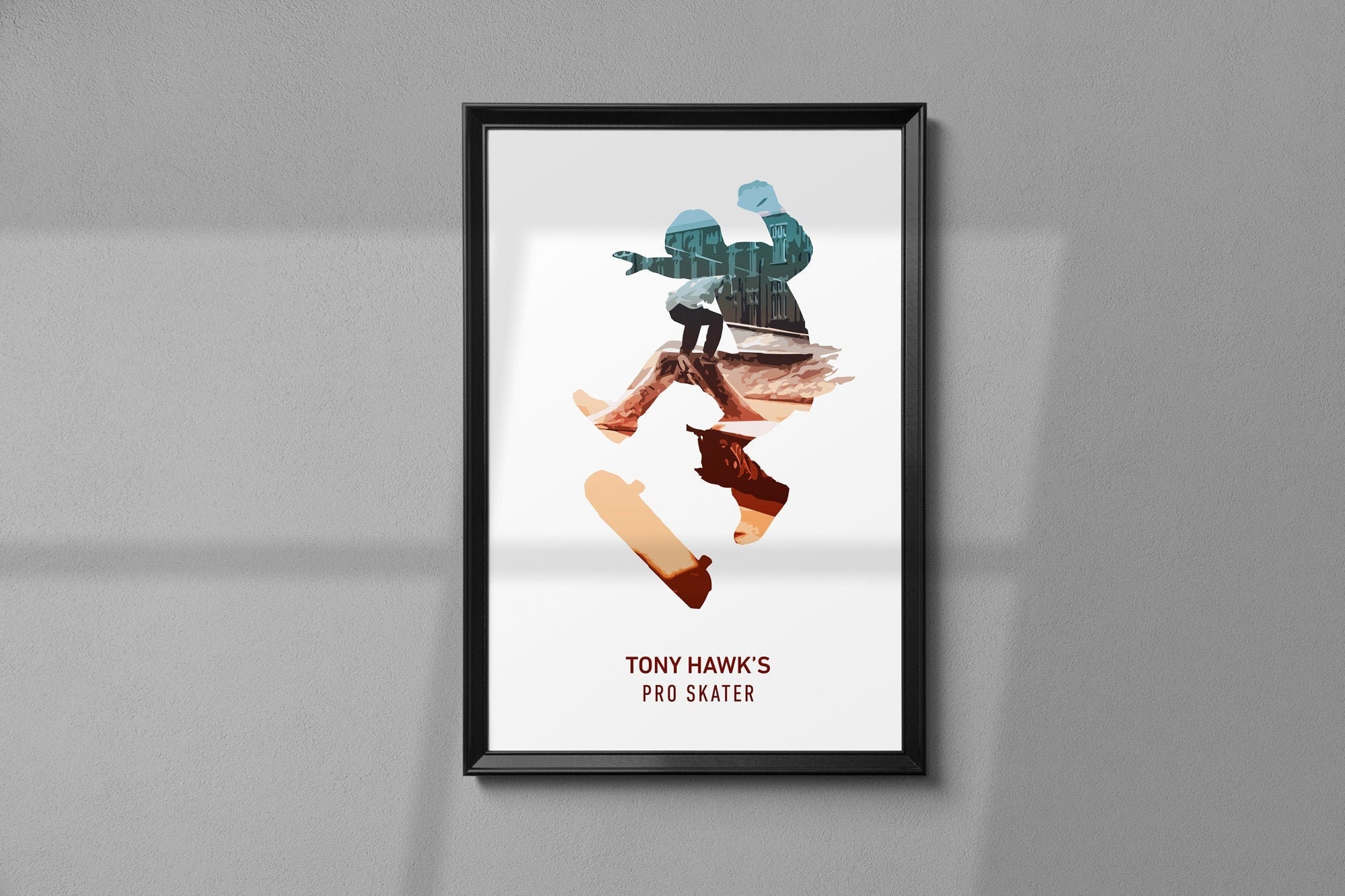 Tony Hawk's Pro Skater 1 + 2 Poster – My Hot Posters