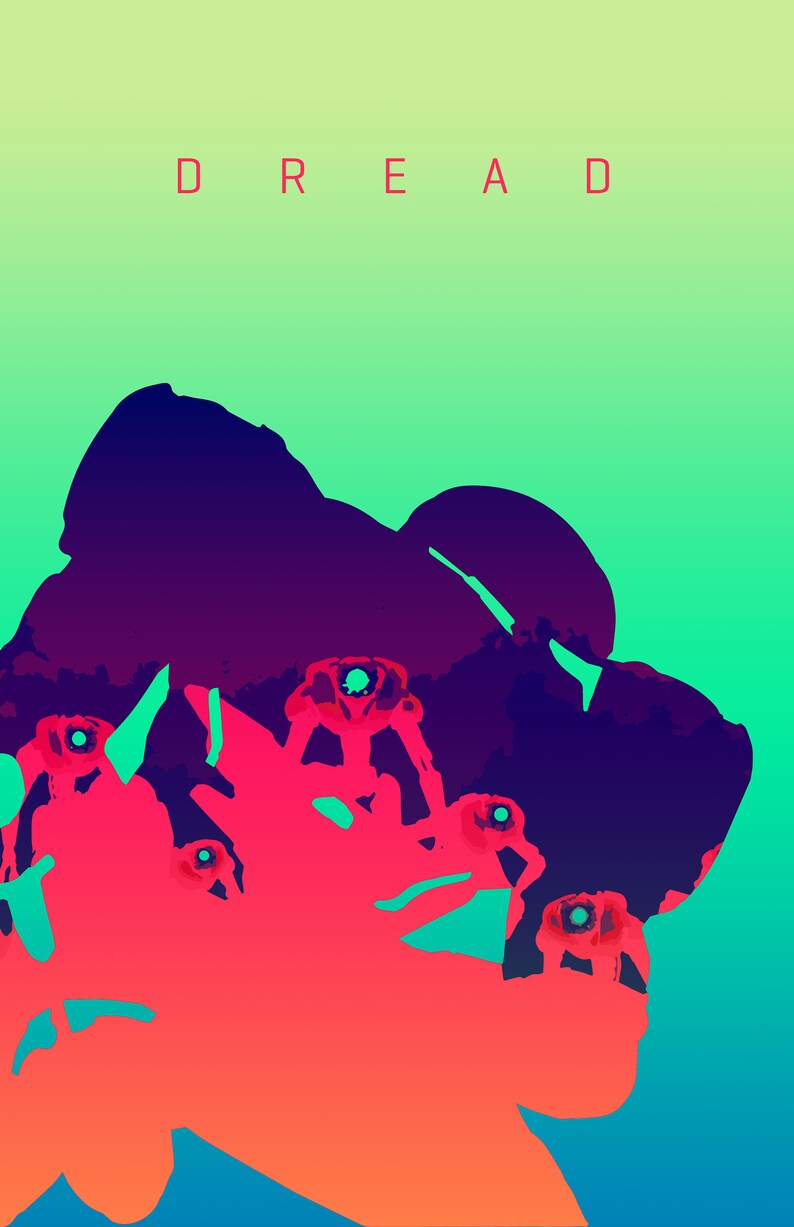 Metroid Dread Inspired E.M.M.I. Art Print Poster Etsy