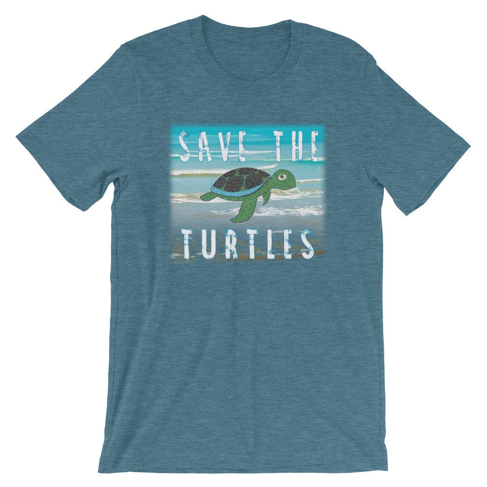 Save the Turtles Save a Turtle Sea Turtle Save the Sea | Etsy