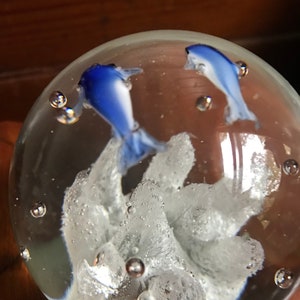 Murano glass fish paperweight