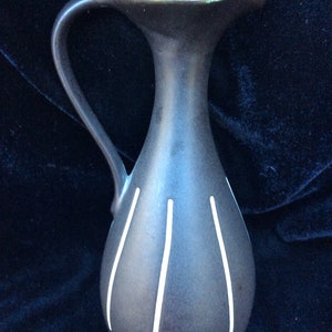 MCM studio pottery pitcher,MCM German  pitcher,Piesche and Reif