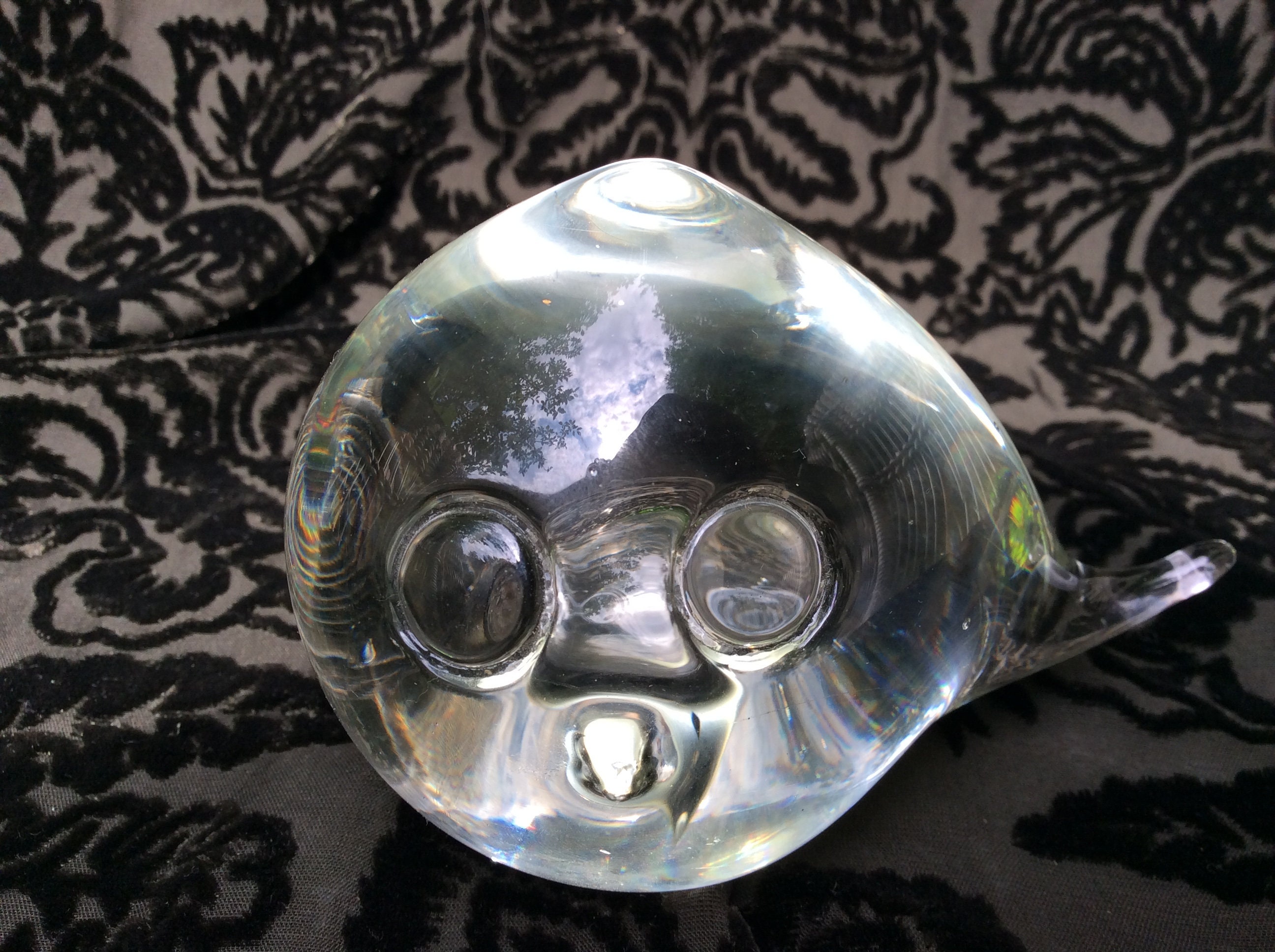 ムラーノガラス　ヴィンテージ　フクロウ置物 Amazon.co.jp: GIFTS PLAZA (D) 手作り ムラーノアート ガラス