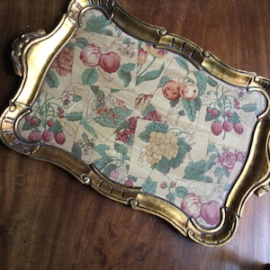 Florentino serving tray decorative tray gold tray