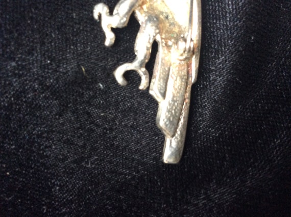 Vintage bird pin,parrot pin,bird brooch - image 2