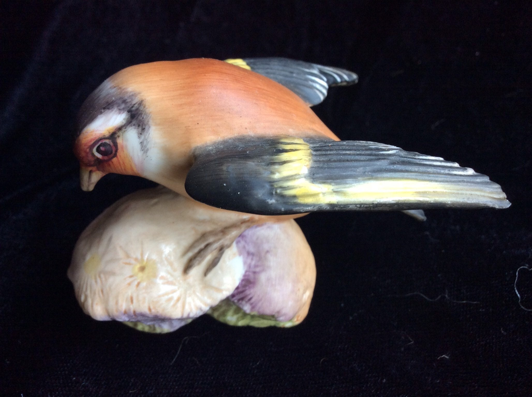 Royal Worcester goldfinch Bone China bird English China bird Royal Worcester goldfinch Bone China bird English China bird