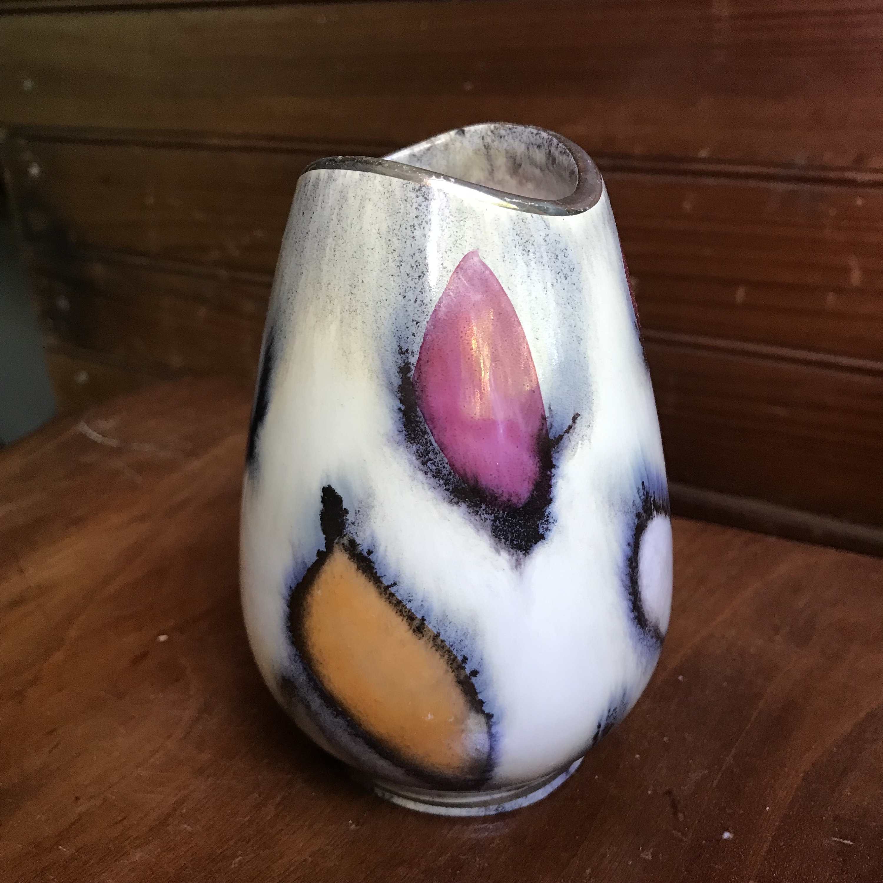 Jasba Keramik mid century W German abstract vase