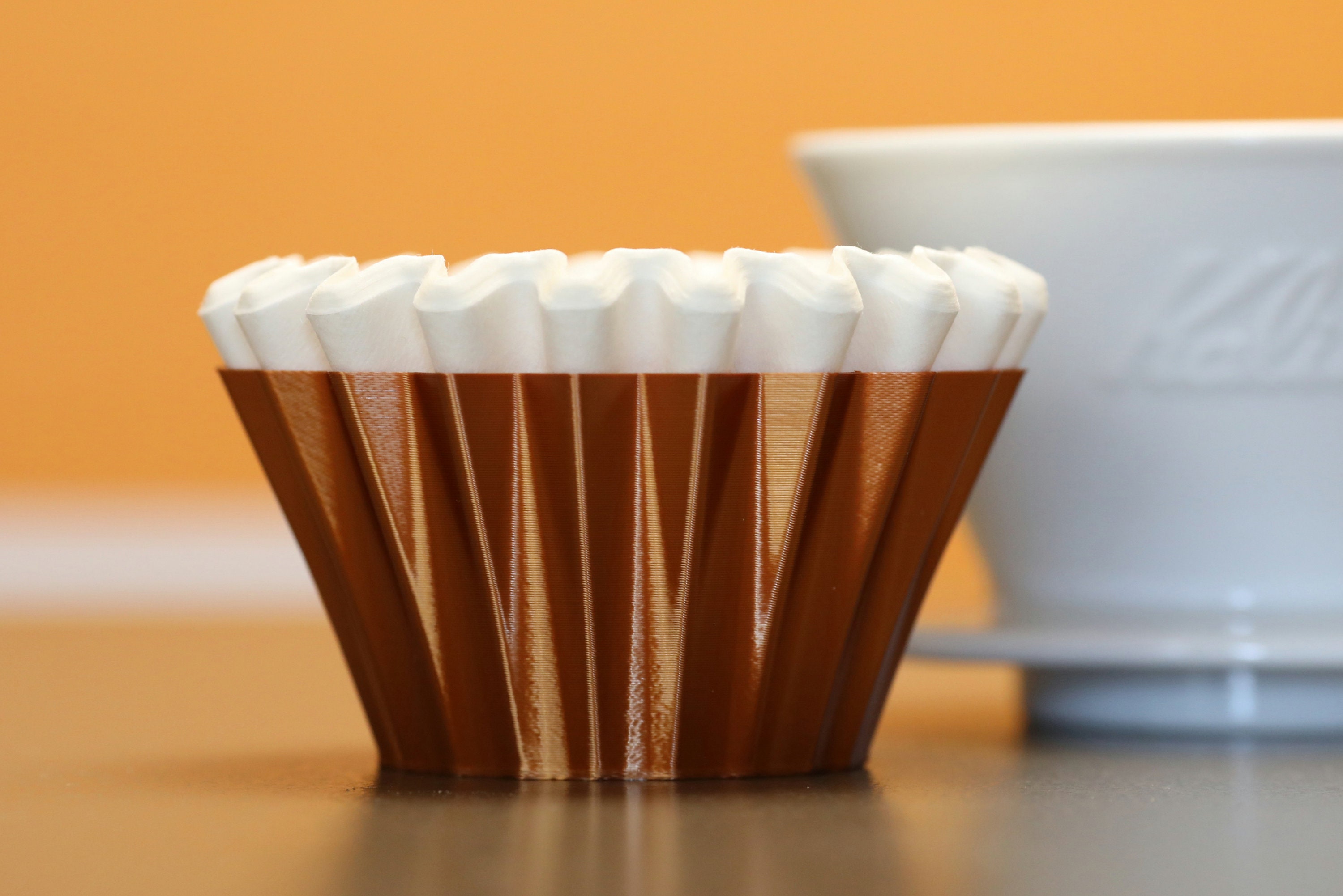 Koffiefilters Cup | Hoogrenderende koffiefilters Single Serving Papier - Wit Filter Papier Cake Cup Koffie Papier Kom voor 1-4 Kopjes Koffiemachines